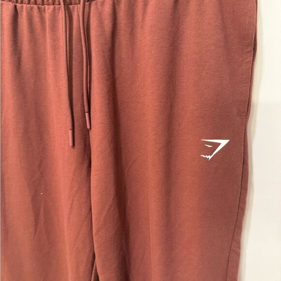 Gymshark | Training Joggers Pants High Rise Sweatpants Cherry Brown Size Medium - Picture 5 of 7